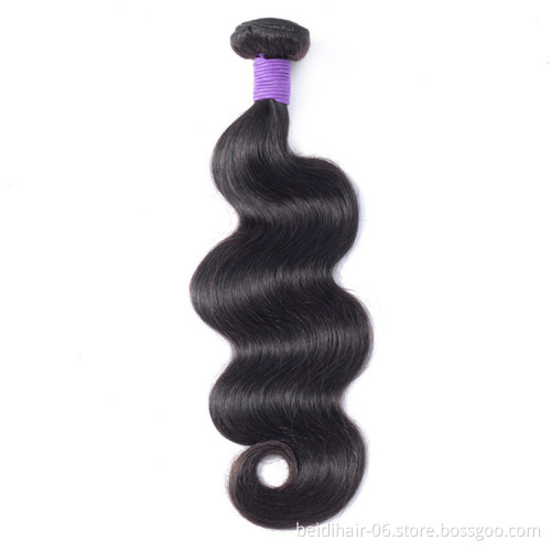 Body Wave Human Hair Bundles Virgin Hair with Closure Lace Frontals Vendors mink brazilian peruvian weave free shipping